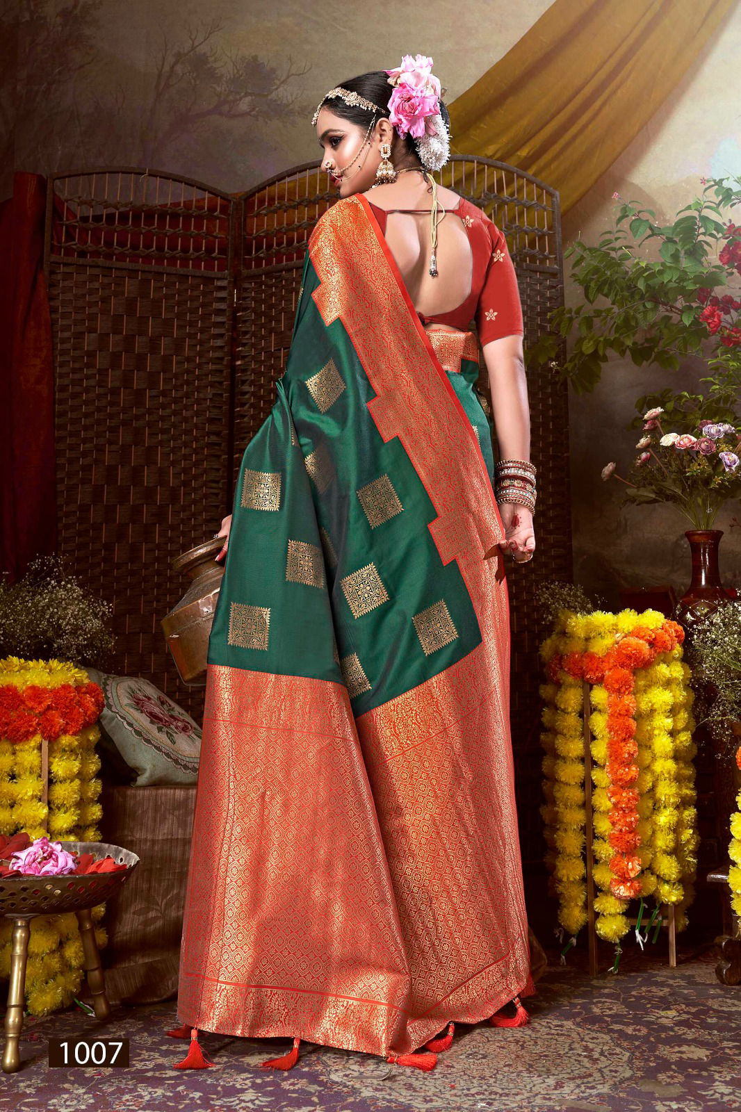 Utsav Vol 1 By Saroj Designer Silk Sarees Wholesale Shop In Surat
